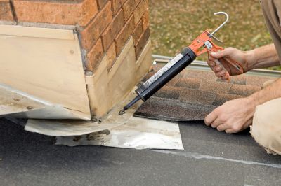 Chimney Flashing Repair Process